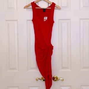 💛4/$20 NWT. Planet Gold Jalapeño Red Fitted Dress Size XS